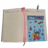 Stitch black soft cover Notebook with sticker paper and 2 pen
