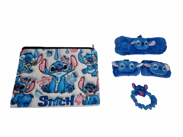 Stitch birthday gift items make up bag and accessories